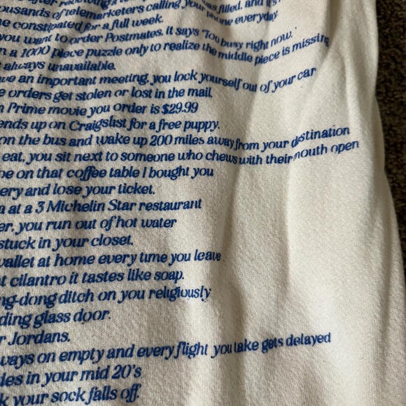 Boys Lie Yours Truly Marshall Cream Sweatpants - Picture 11 of 16